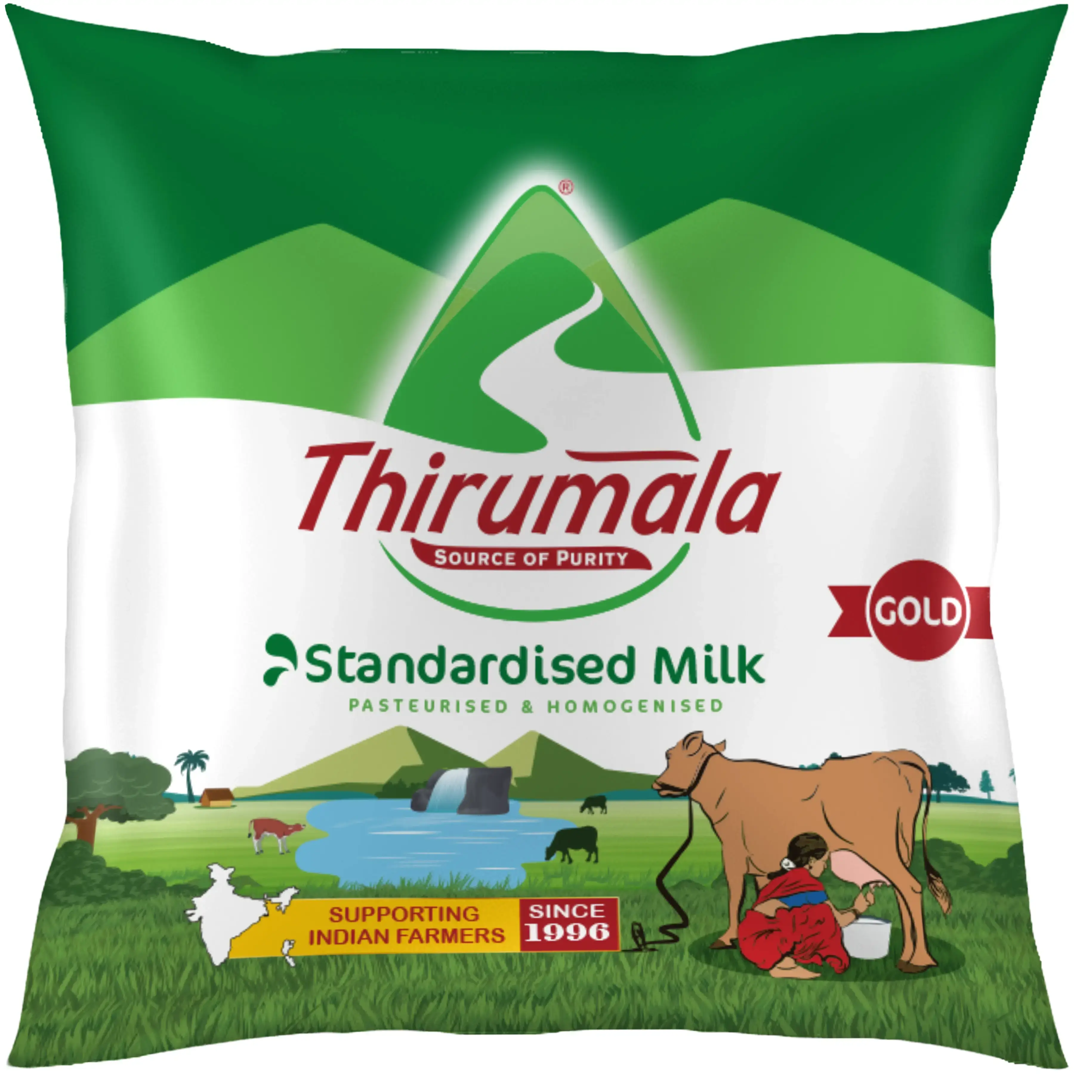 Standardise Milk Gold 500ml - Thirumala Milk