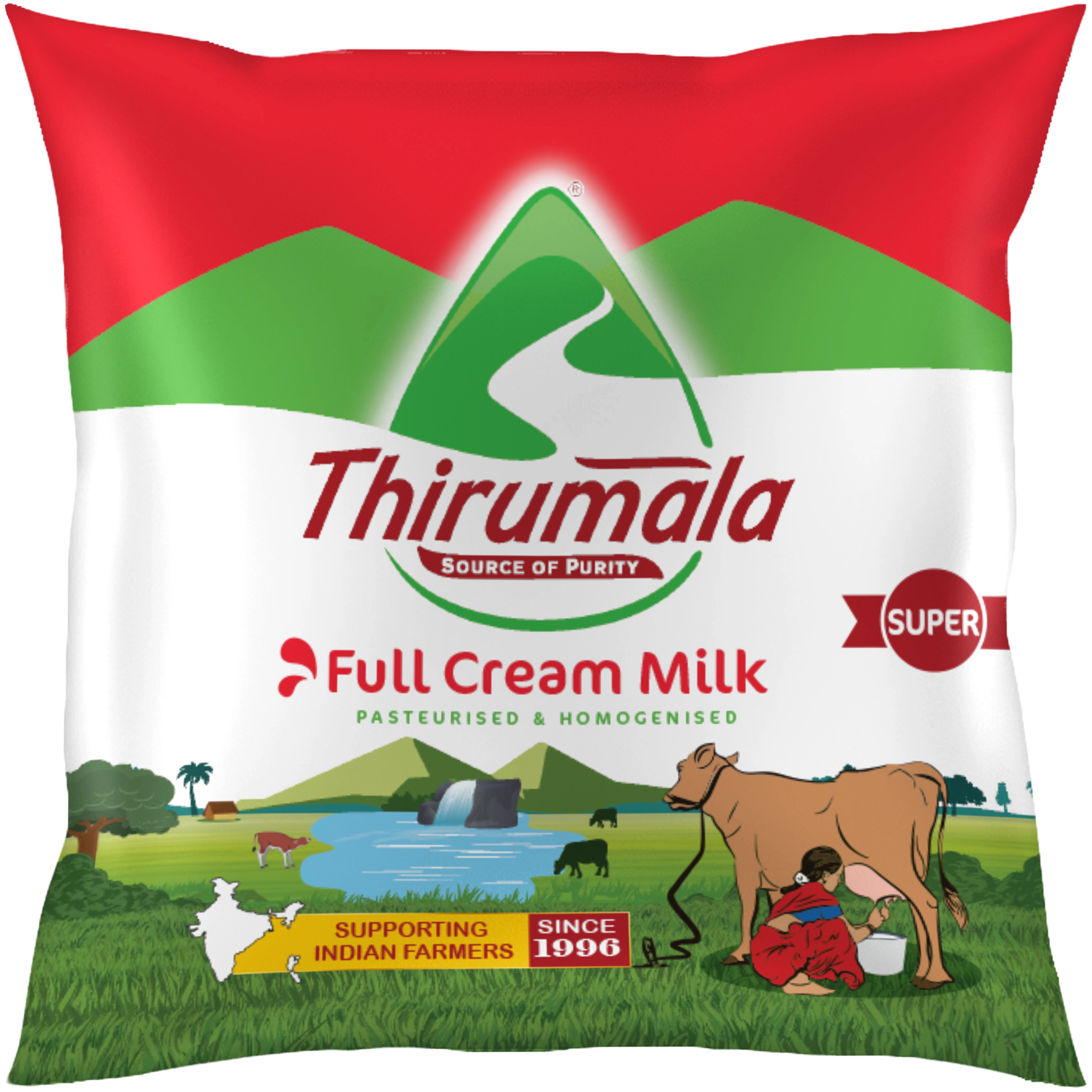 Full Cream Milk 500ml - Thirumala Milk 