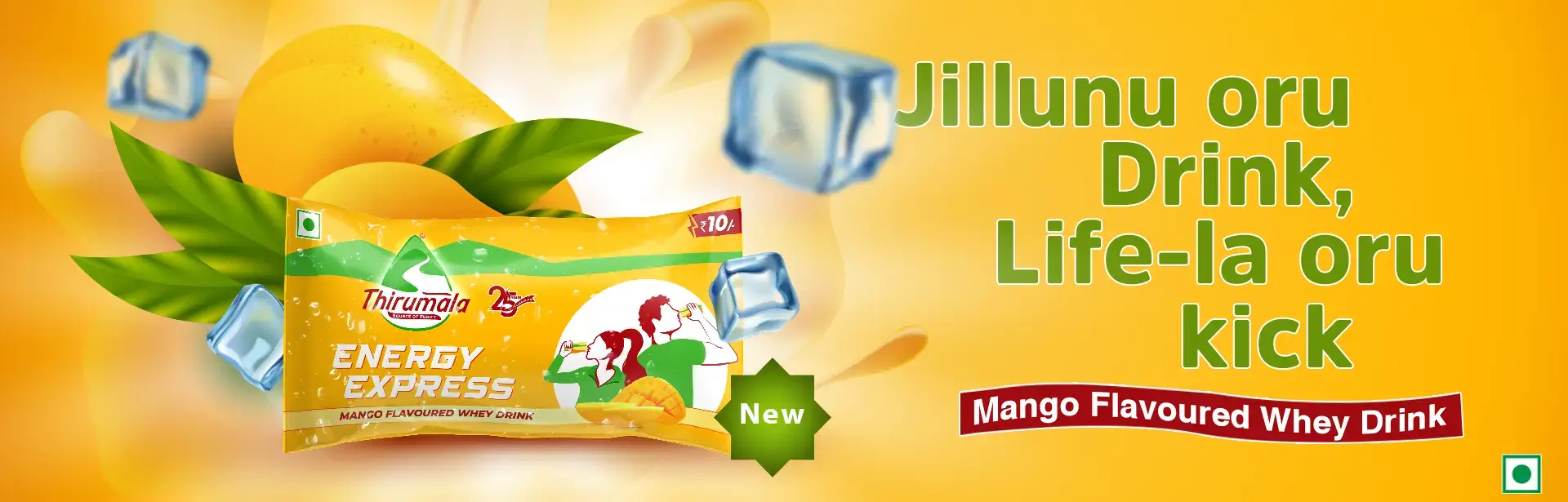 Mango Product Banner | Thirumala Milk
