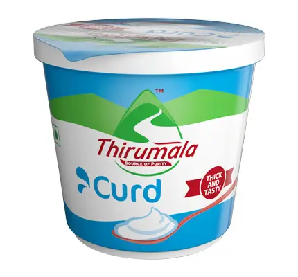 Curd Cup 400gm, 200gm - Thirumala Milk