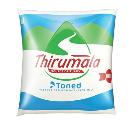 Toned Milk 500ml - Thirumala Milk